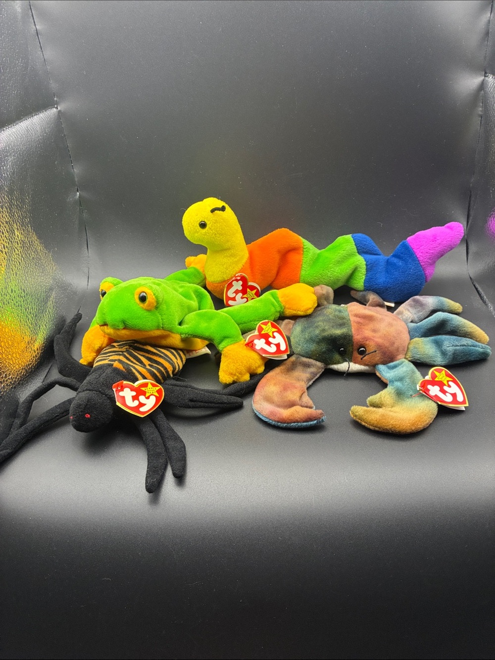 Ty Beanie Babies Assorted Plush Sea & Bug Toy Collection - Multicolor